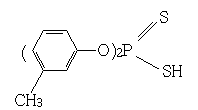 Dithiophosphate 25 Structural formula