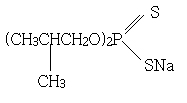 Dithiophosphate ibs structural formula